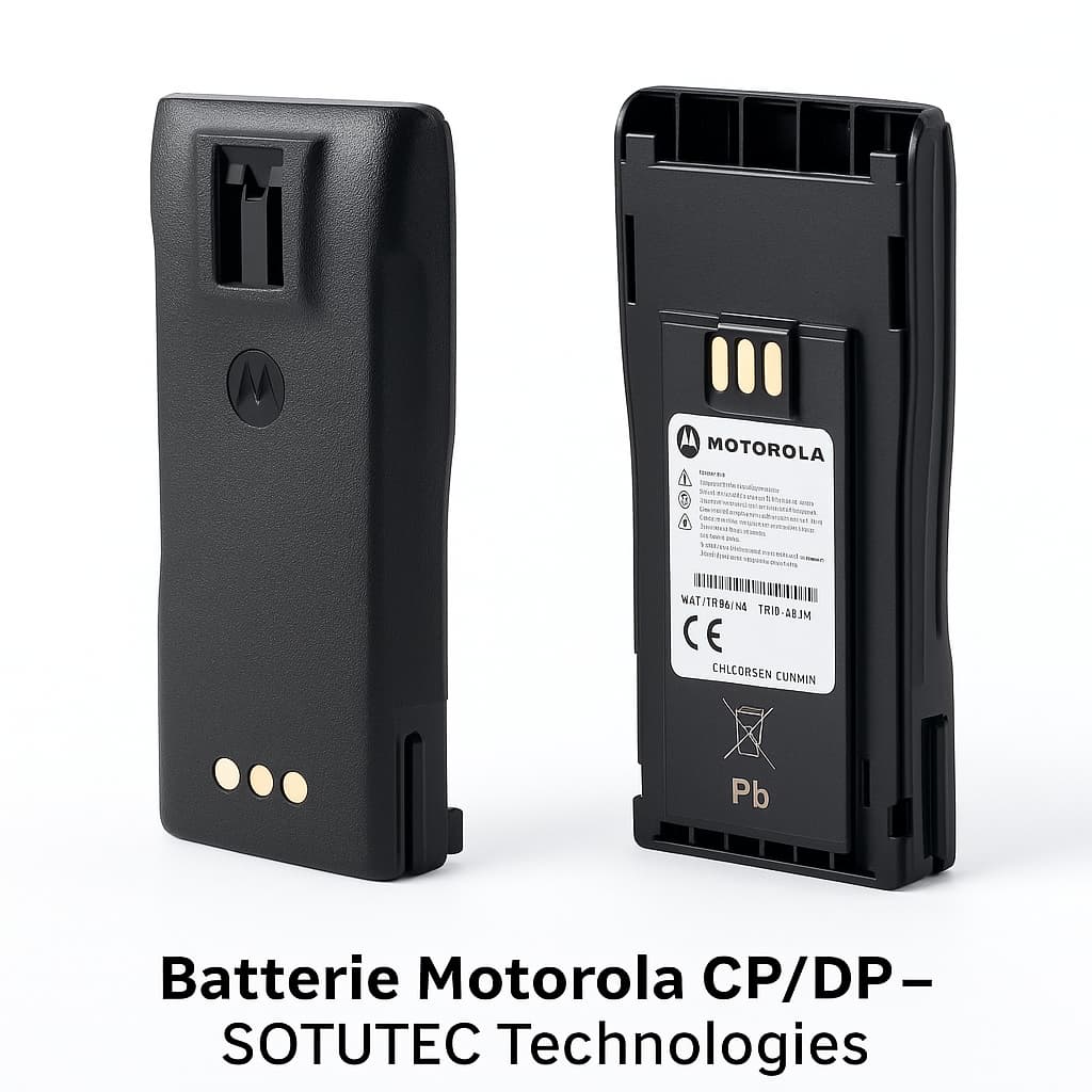 Batterie Motorola PMNN4251 Ni-MH 1400 mAh pour CP040, CP140, CP160 et DP1400
