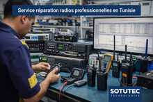 Réparation et maintenance de radios professionnelles
