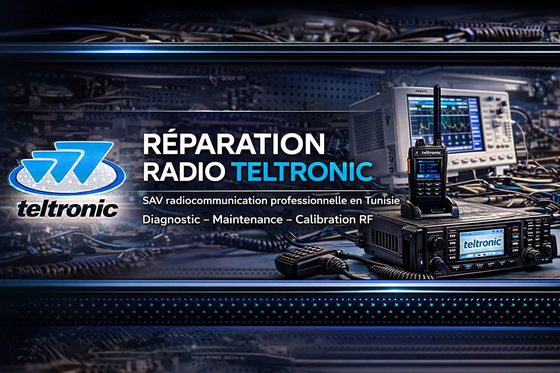 Réparation radio Teltronic en Tunisie