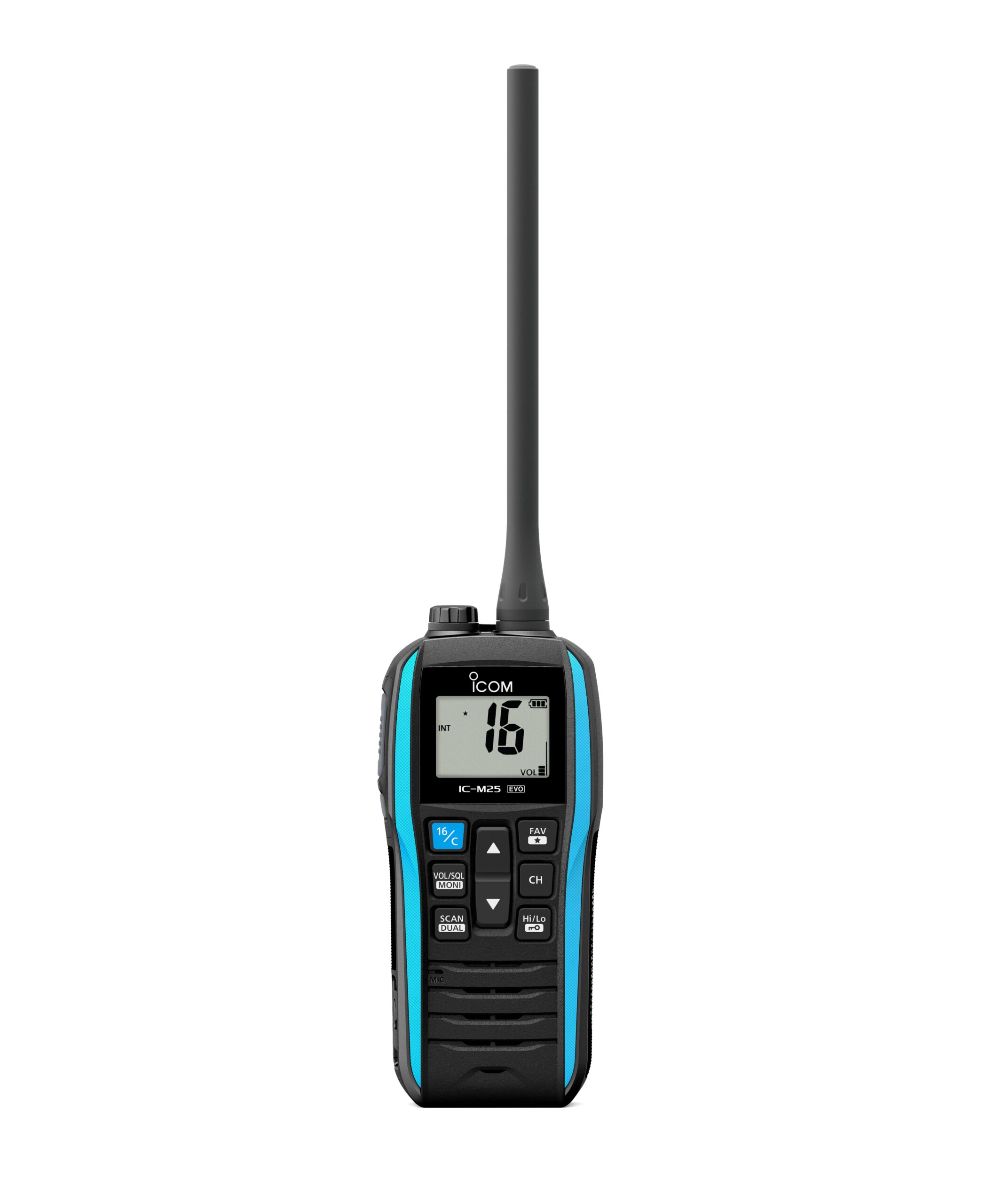ICOM IC-M25 radio VHF marine portative