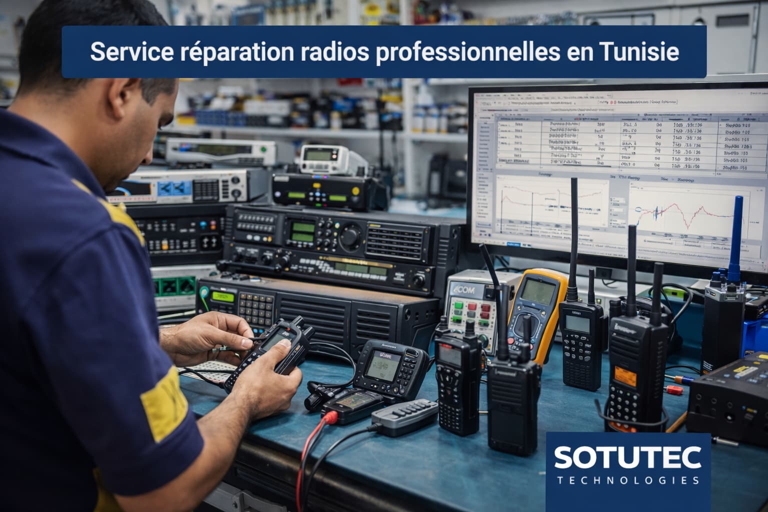 Réparation radios professionnelles